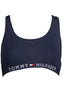 TOMMY HILFIGER Damen Unterwäsche – Sport-bh, sportlich Blau