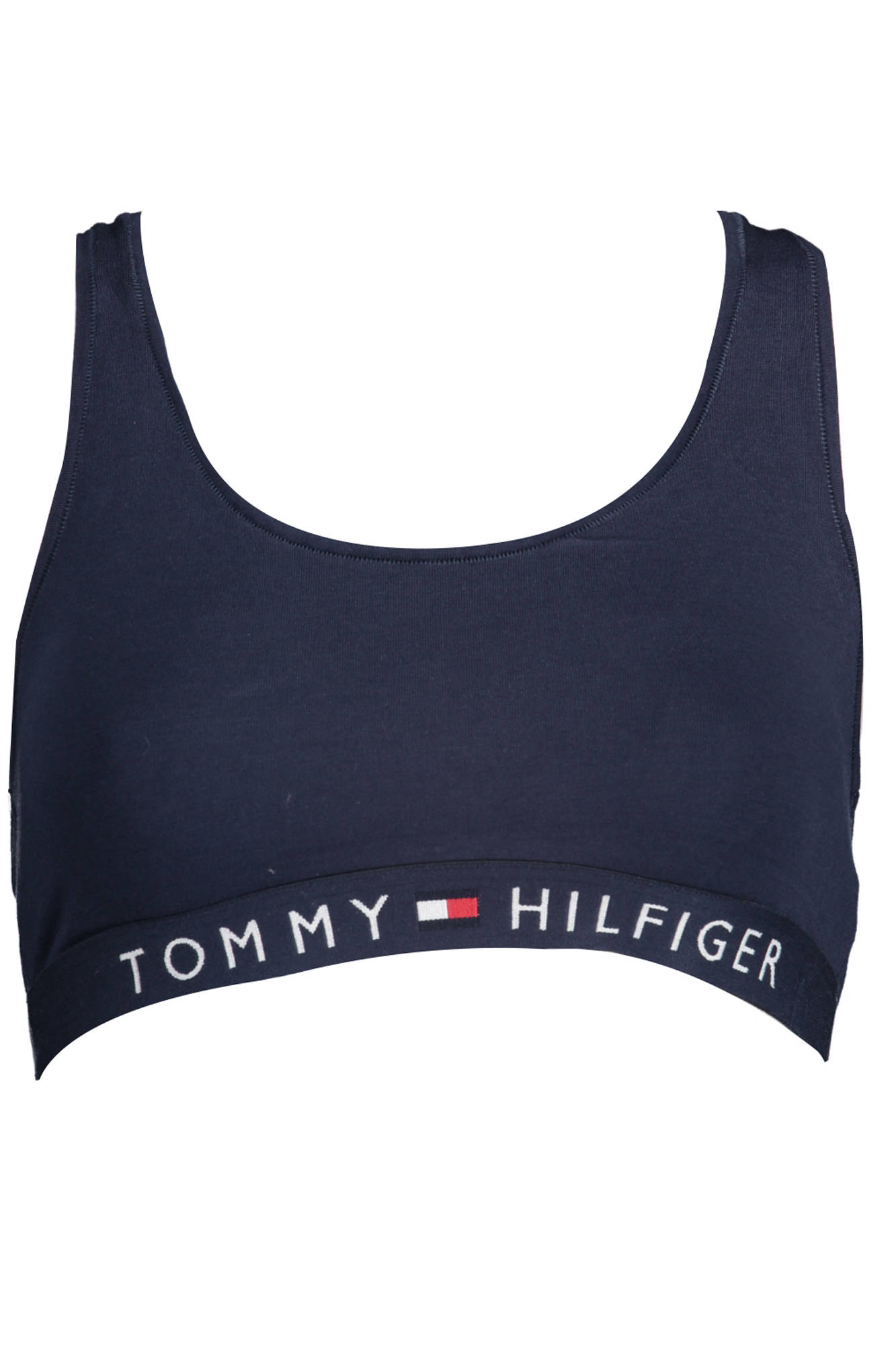 TOMMY HILFIGER Damen Unterwäsche – Sport-bh, sportlich Blau