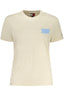 TOMMY HILFIGER KURZARM-T-SHIRT DAMEN BEIGE