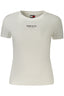 TOMMY HILFIGER DAMEN KURZARM T-SHIRT WEISS