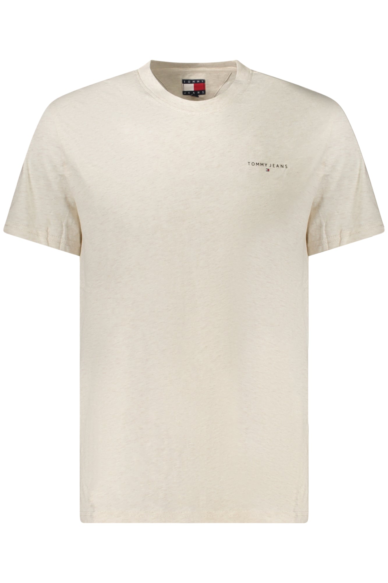 TOMMY HILFIGER Herren T-Shirt – Kurzarm, aus Baumwolle Beige