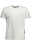 TOMMY HILFIGER HERREN-WEISSES KURZARM-T-SHIRT