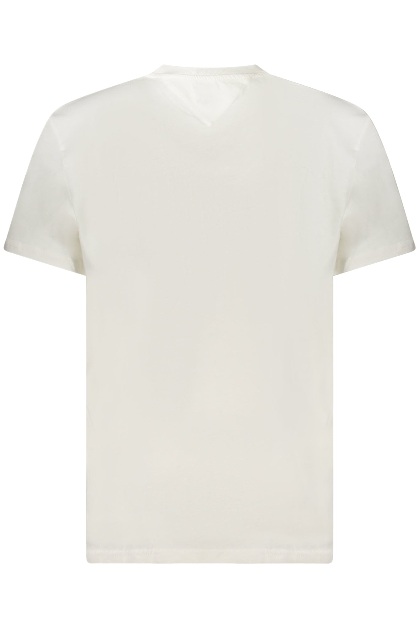 Tommy Hilfiger T-Shirt Herren Weiß – Logo-Print aus regenerativer Baumwolle Weiß