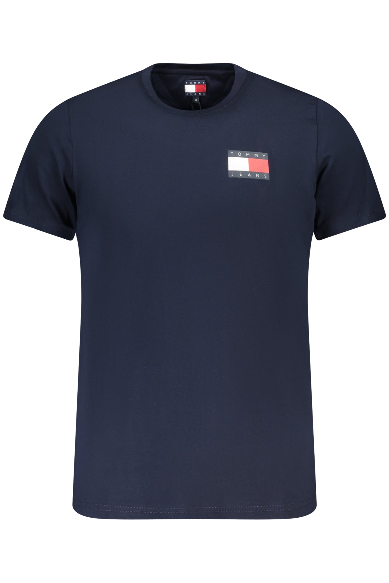 TOMMY HILFIGER Herren T-Shirt – Kurzarm, aus Baumwolle Blau