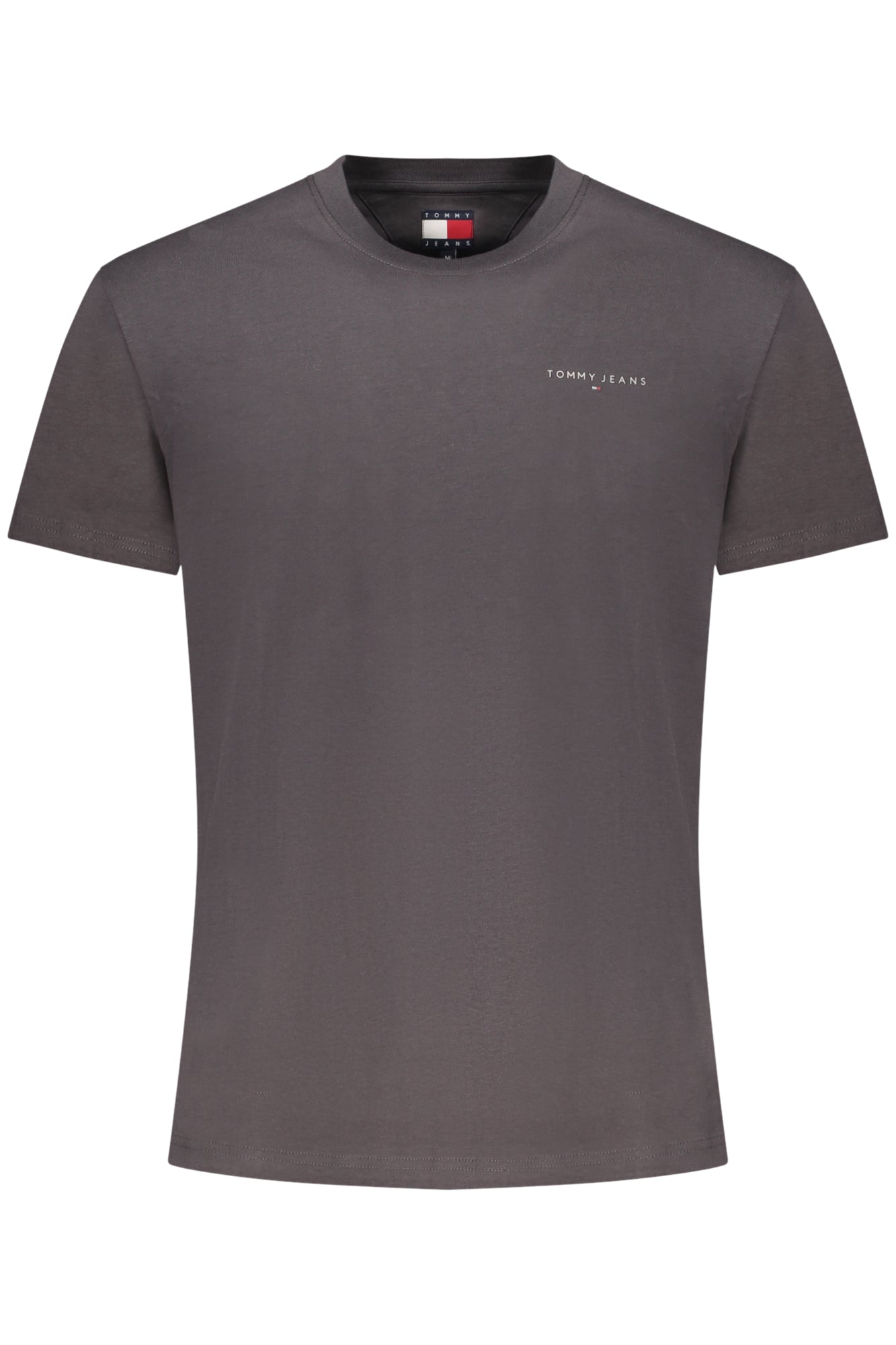 TOMMY HILFIGER Herren T-Shirt – Kurzarm, aus Baumwolle Grau