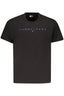 TOMMY HILFIGER HERREN KURZARM T-SHIRT SCHWARZ