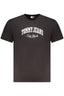 TOMMY HILFIGER MEN'S SHORT SLEEVE T-SHIRT BLACK