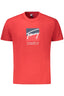 TOMMY HILFIGER HERREN KURZARM T-SHIRT, ROT