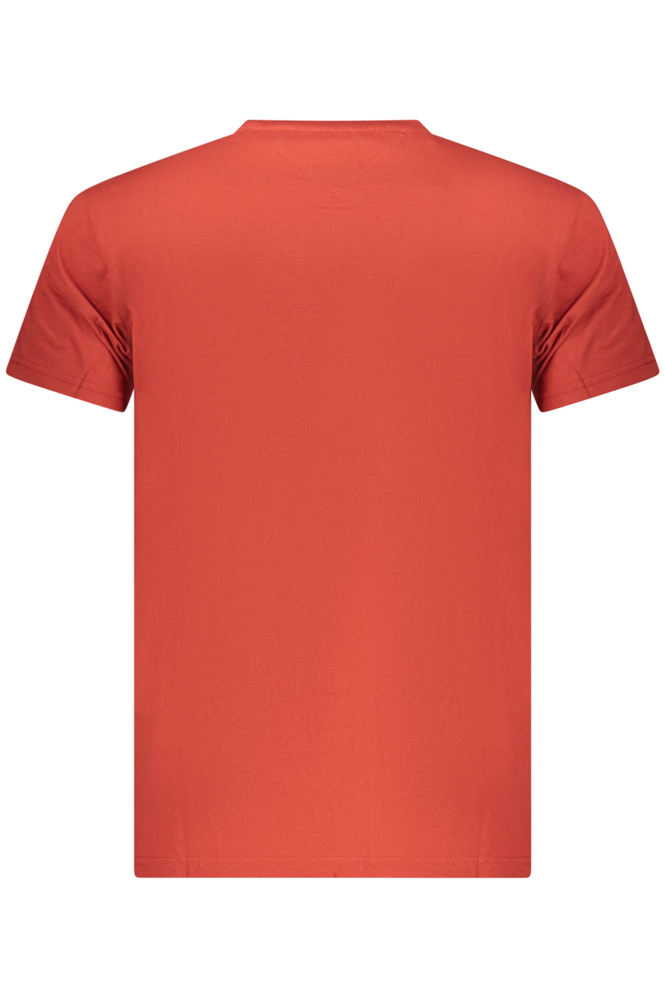 TOMMY HILFIGER Herren T-Shirt – Kurzarm, aus Baumwolle Rot