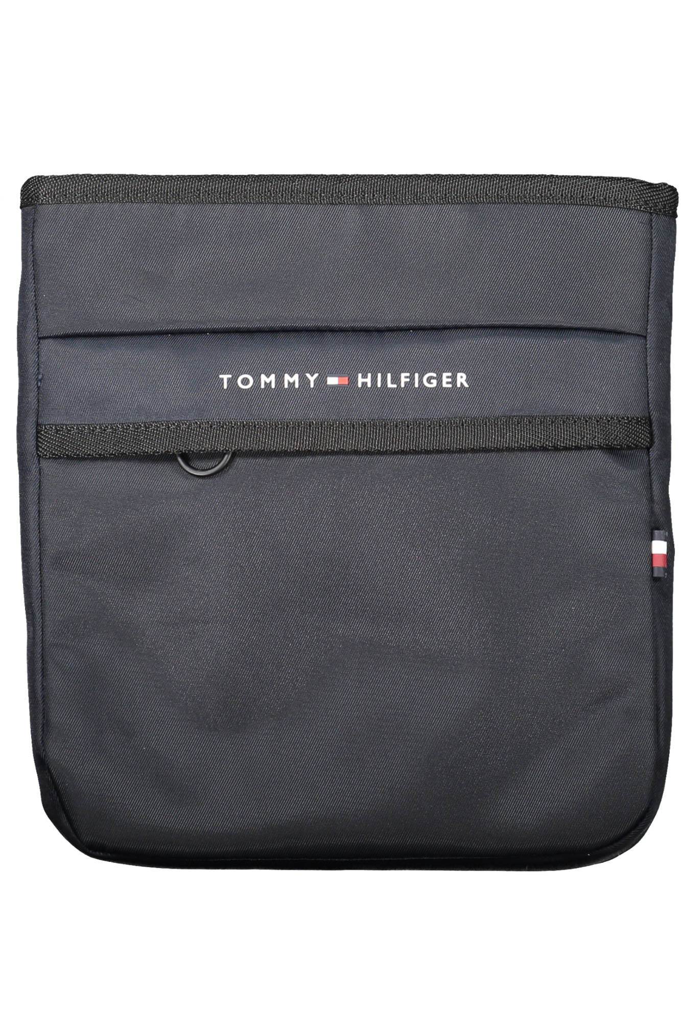 Tommy Hilfiger Schultertasche Herren – Blaue Umhängetasche mit Logo Blau