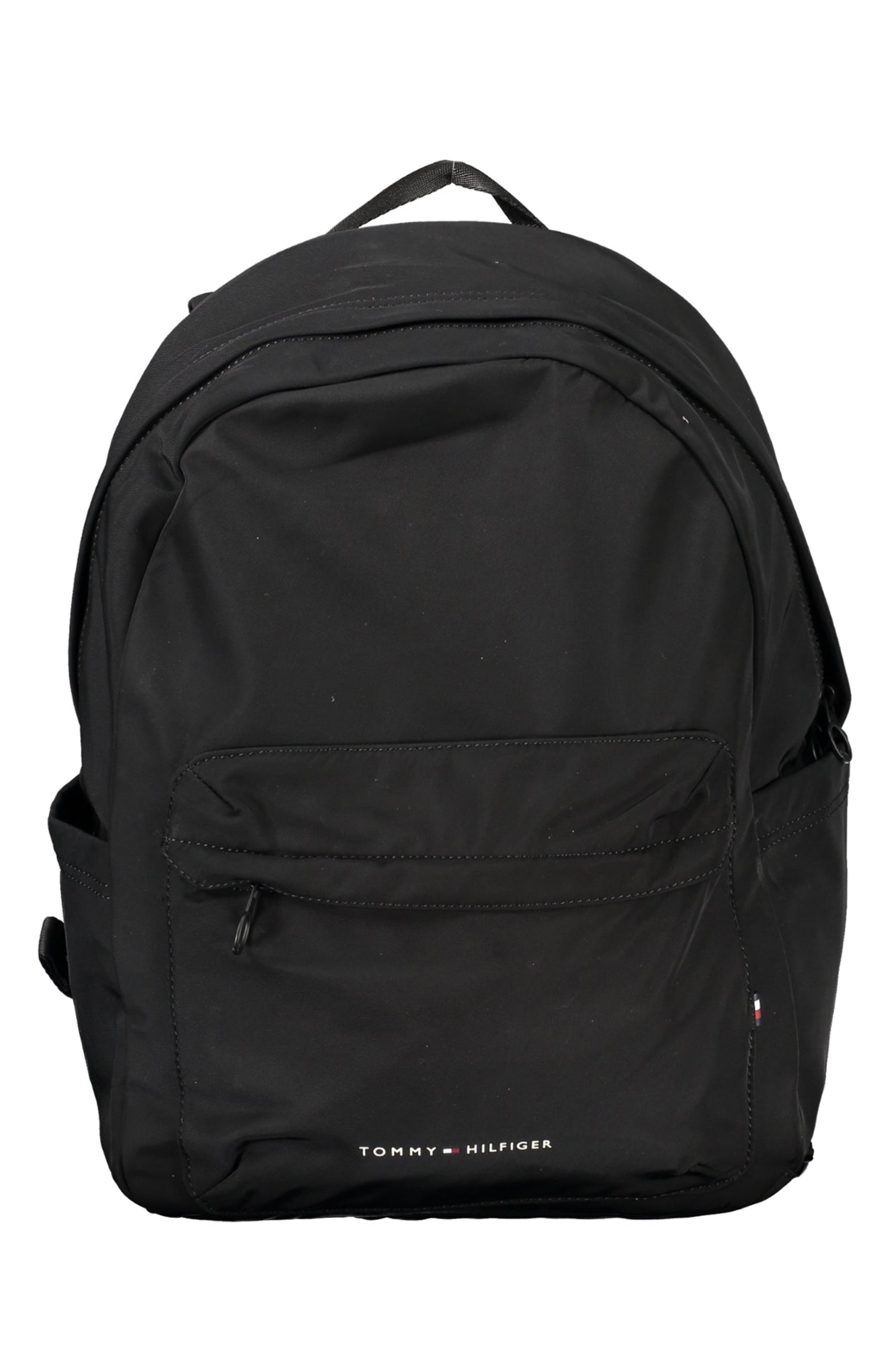Tommy Hilfiger Rucksack Herren Schwarz – Leichter Alltagsrucksack aus recyceltem Polyester Schwarz