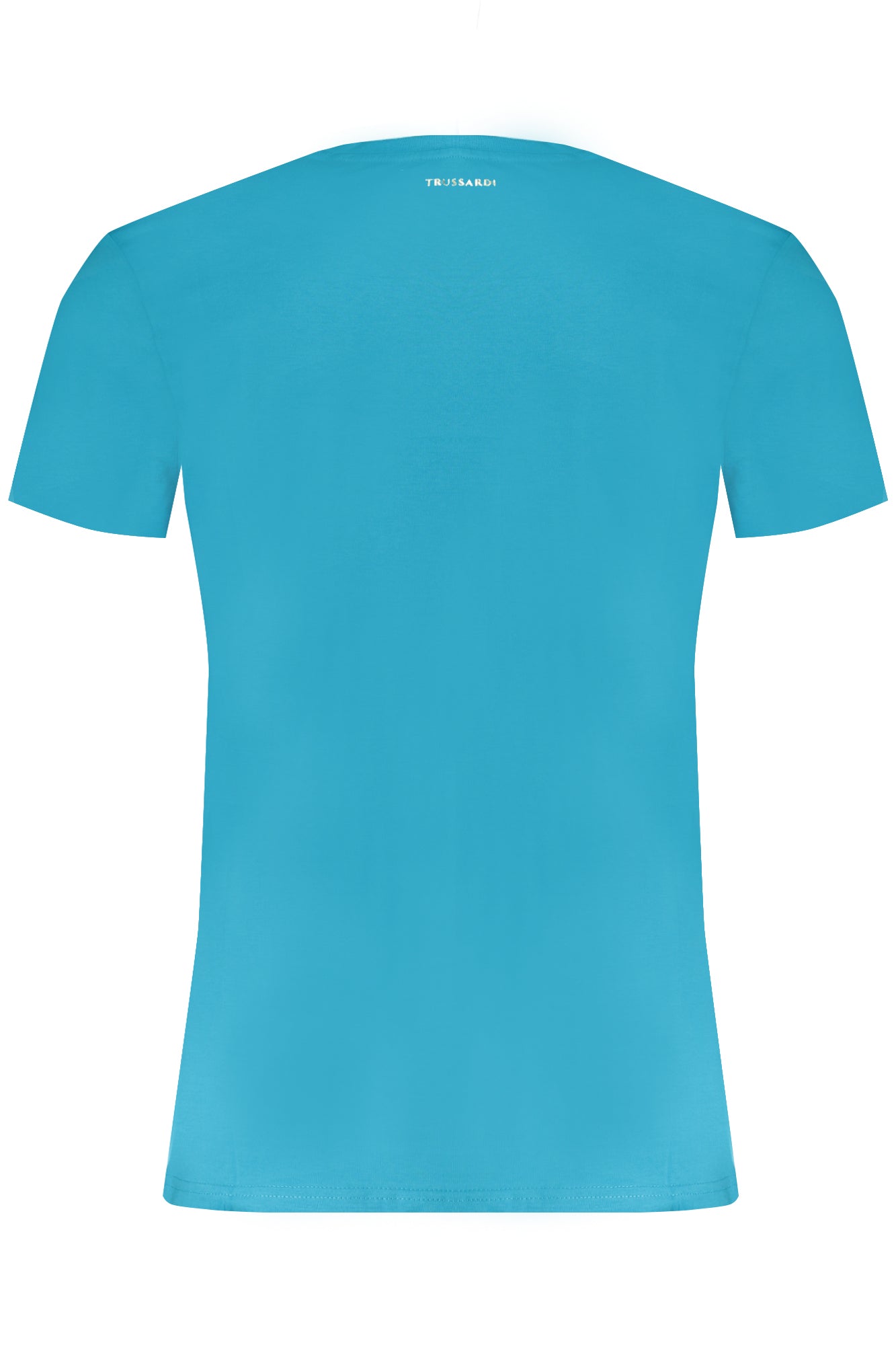Trussardi Herren-Kurzarm-T-Shirt Rot Hellblau
