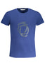 TRUSSARDI HERREN-KURZÄRMELIGES T-SHIRT BLAU