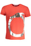 TRUSSARDI HERREN-ROTES KURZARM-T-SHIRT