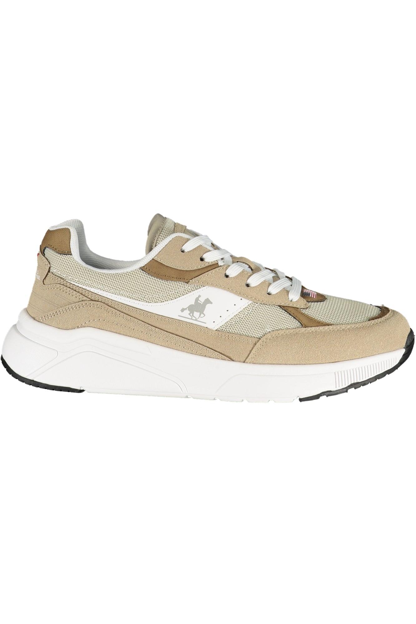 U.S. GRAND Herren Sneaker – Sportschuh mit Schnürsenkeln Beige