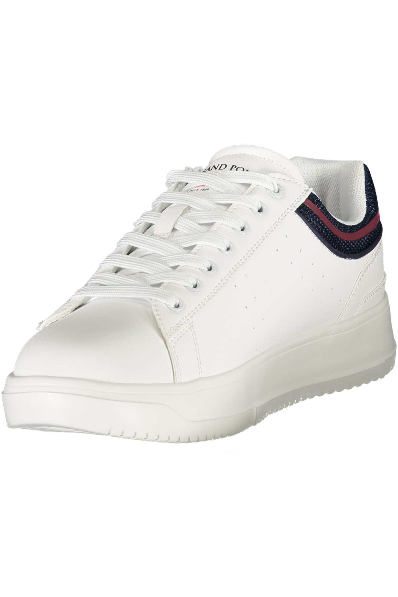 U.S. GRAND Herren Sneaker – Sportschuh mit Schnürsenkeln Weiß