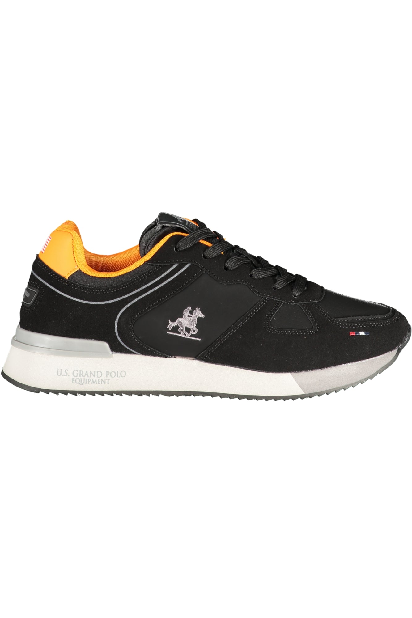 U.S. GRAND Herren Sneaker – Sportschuh mit Schnürsenkeln Schwarz