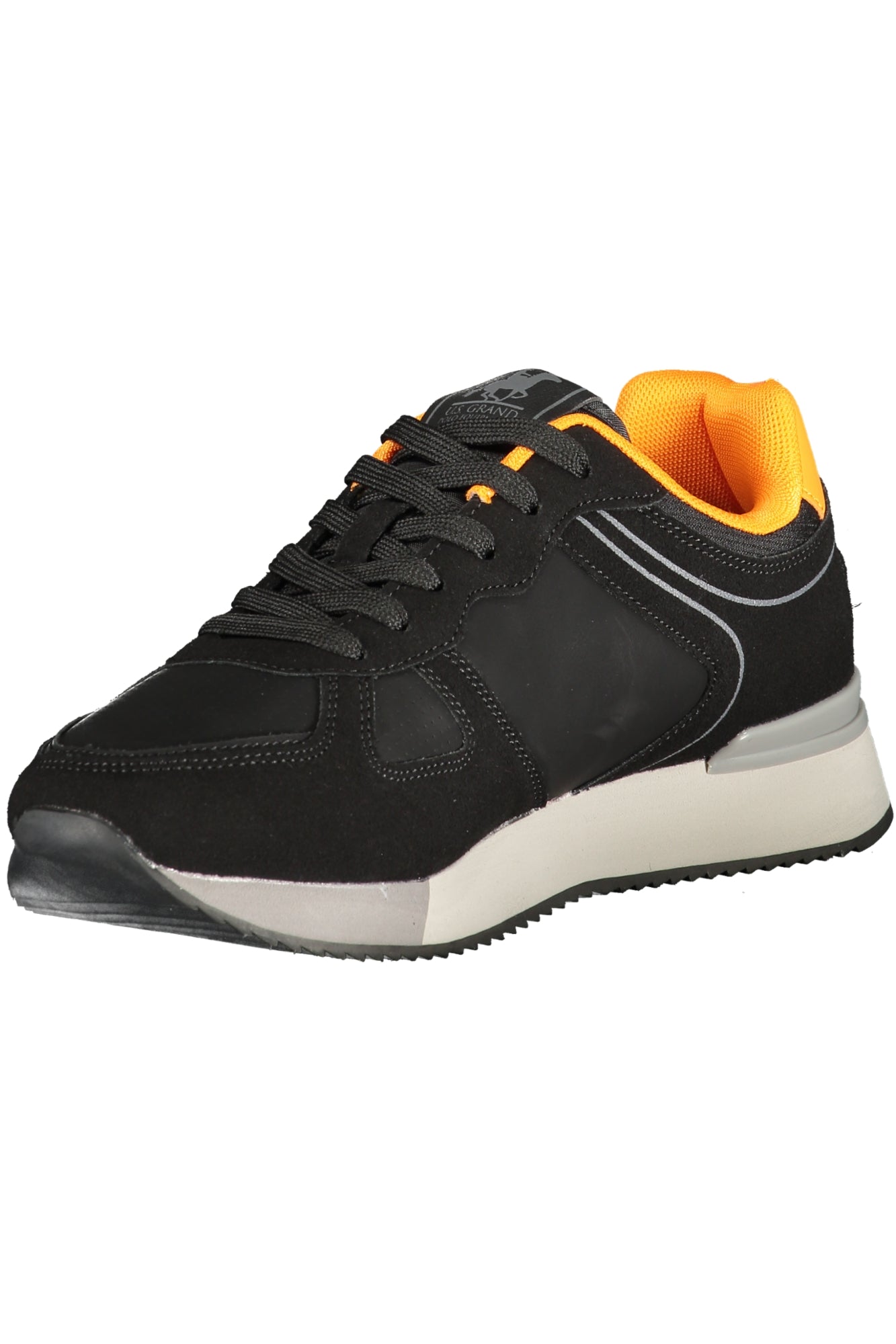 U.S. GRAND Herren Sneaker – Sportschuh mit Schnürsenkeln Schwarz