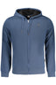US GRAND Herren-Sweatshirt mit Reißverschluss, blau