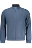 US GRAND Herren-Sweatshirt mit Reißverschluss, blau