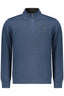 US GRAND Herren-Sweatshirt mit Reißverschluss, blau