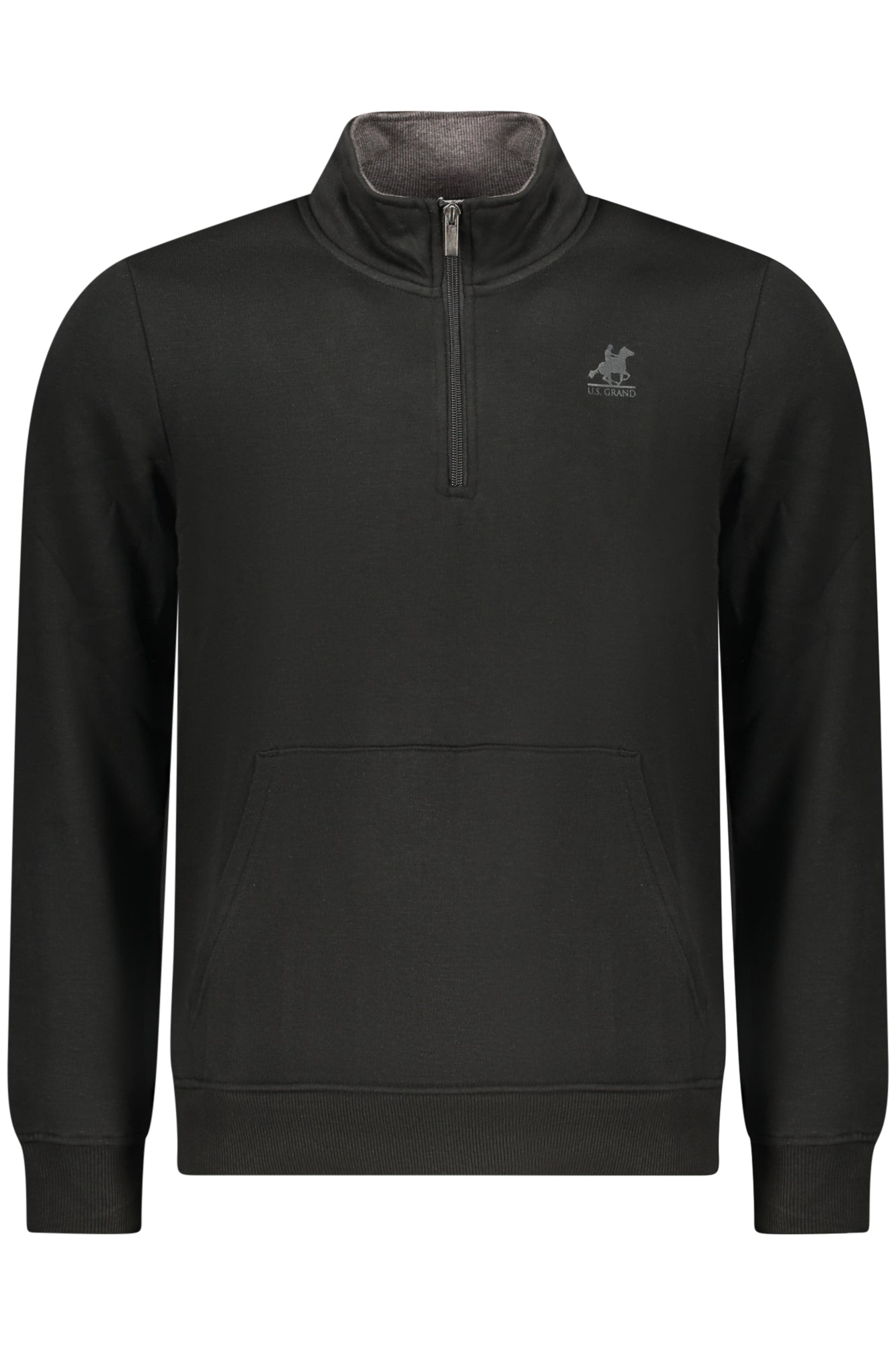 U.S. GRAND Herren Sweatshirt – mit Reißverschluss kaufen Schwarz