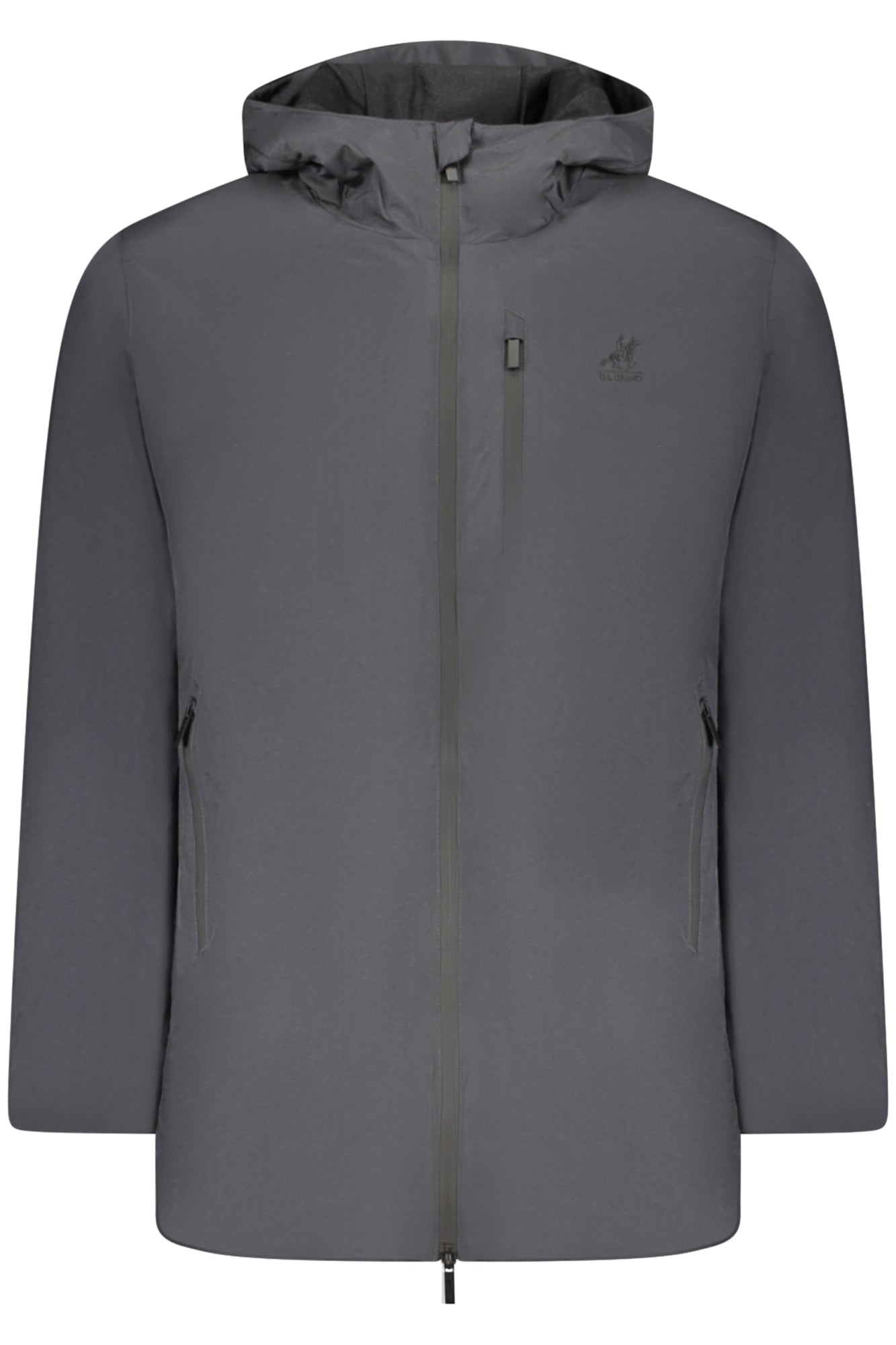 U.S. GRAND Green Herrenjacke – Funktionaler Kapuzenparka für Herbst/Winter Schwarz