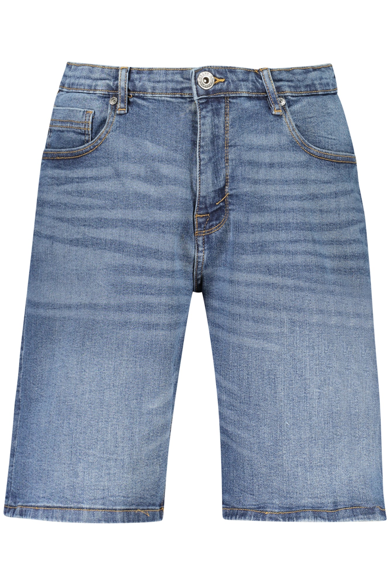 U.S. GRAND Herren Shorts – mit Taschen, mit Reißverschluss Blau