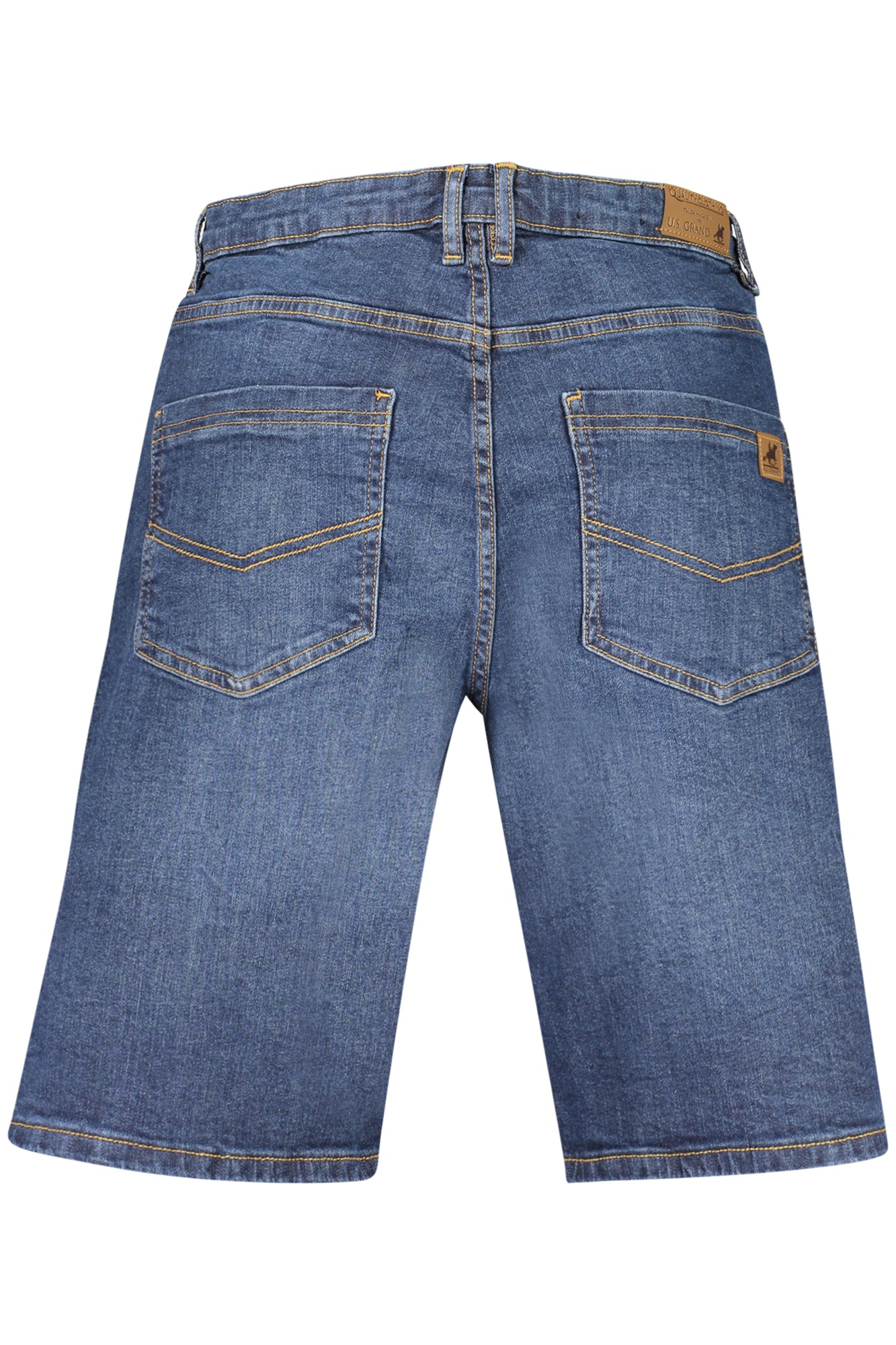 U.S. GRAND Herren Shorts – mit Taschen, mit Reißverschluss Blau