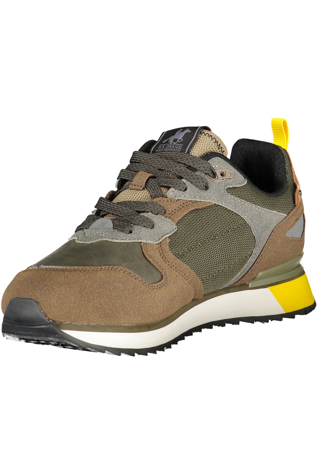 U.S. GRAND Herren Sneaker – Sportschuh mit Schnürsenkeln Grün