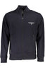 US GRAND Herren-Sweatshirt mit Reißverschluss, blau