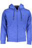 US GRAND Herren-Sweatshirt mit Reißverschluss, blau Blau