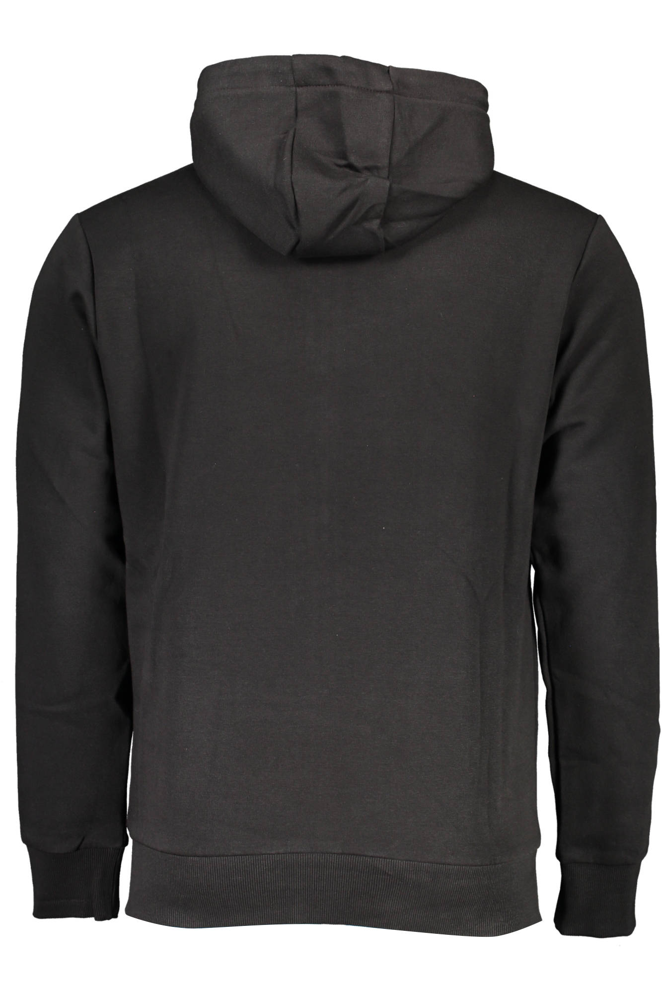 US GRAND Herren-Sweatshirt mit Reißverschluss, schwarz Schwarz
