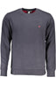 US GRAND Herren-Sweatshirt mit Reißverschluss, blau