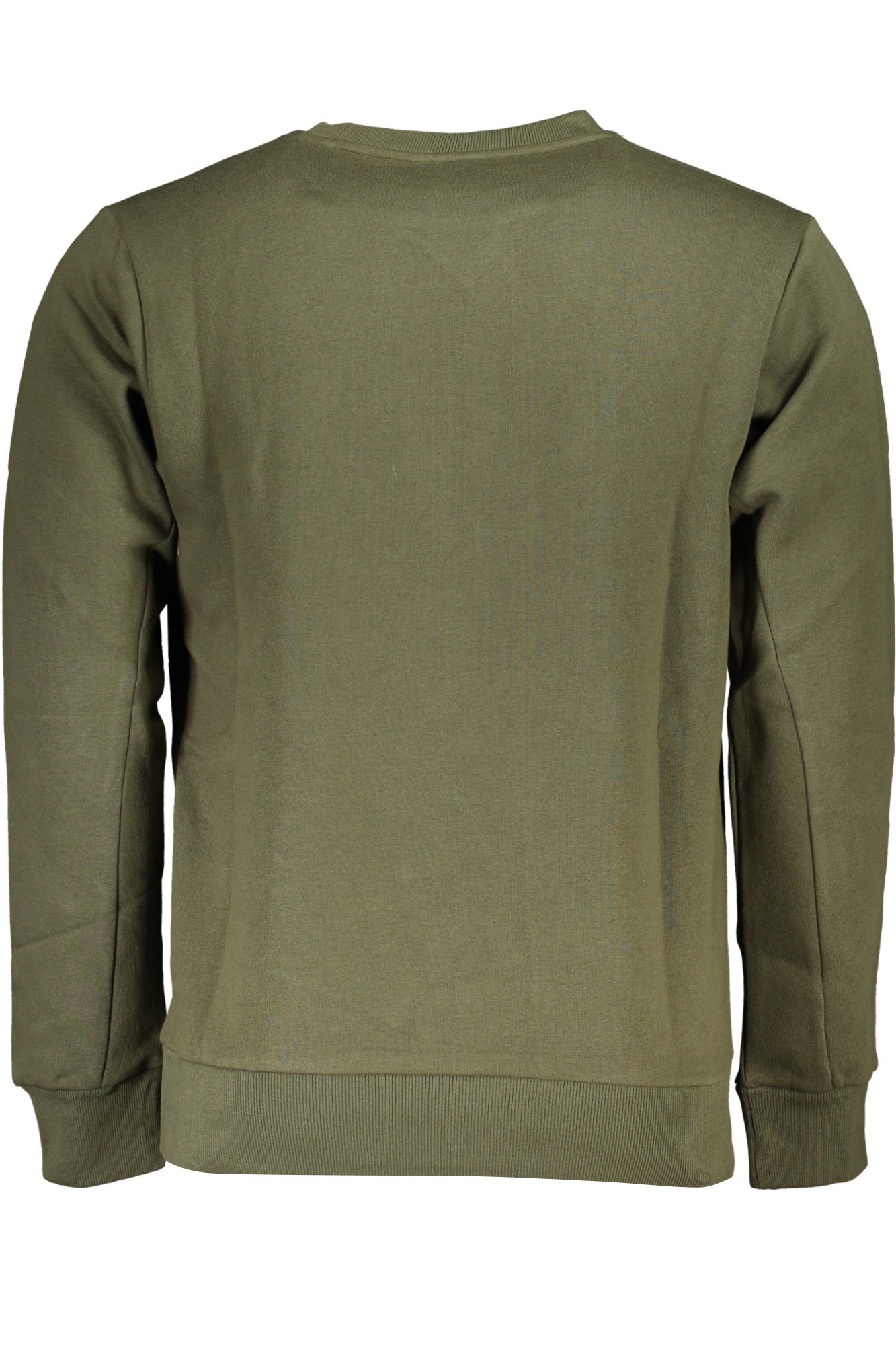 US GRAND Herren-Sweatshirt mit Reißverschluss, schwarz Grün