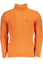U.S. GRAND Herrenpullover Grau – Italienische Qualität für Herbst/Winter | soulluna.de Orange