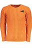 U.S. GRAND Herren Oberteile – Pullover, mit Taschen Orange