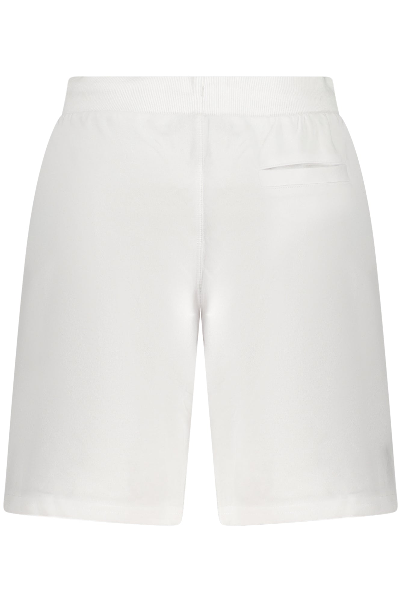 U.S. GRAND Herren Jogginghose – Weiße kurze Hose mit elastischem Bund für Sommer Weiß