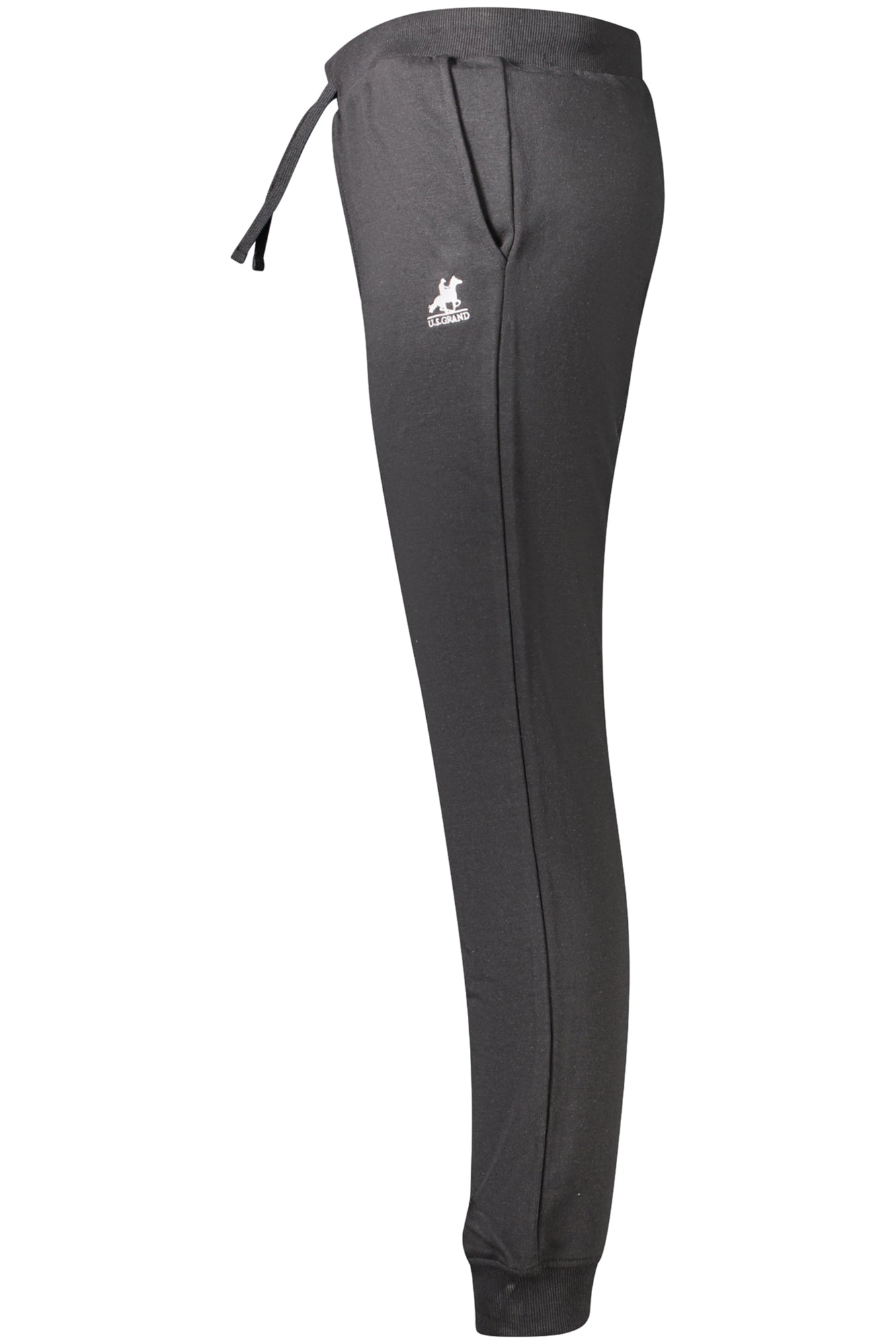 U.S. GRAND Herren Jogginghose – mit elastischem Bund Schwarz