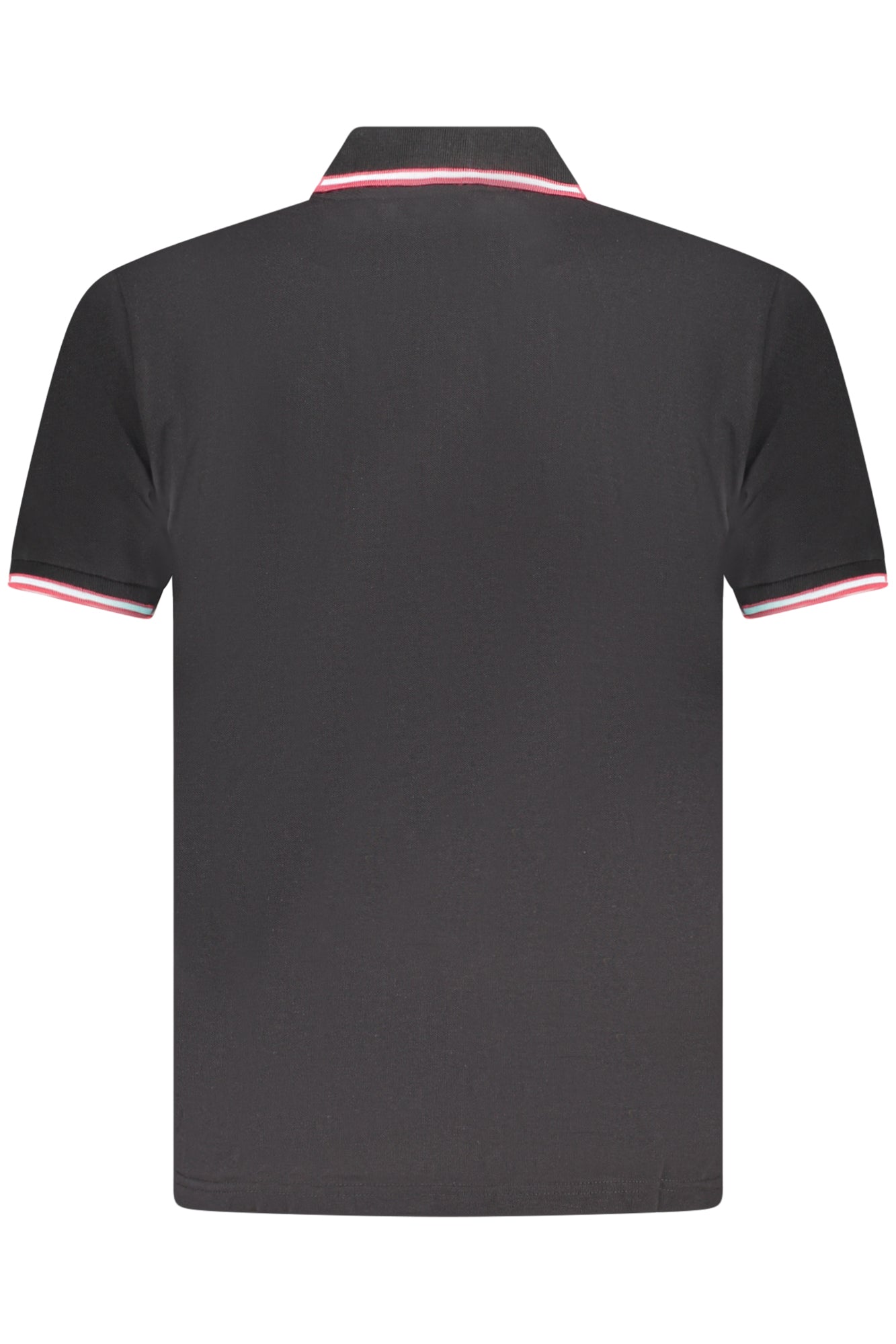 U.S. GRAND Poloshirt Herren – Klassisches Polo mit Logo-Stickerei in Schwarz Schwarz