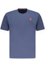 US GRAND Herren-T-Shirt mit kurzen Ärmeln, blau