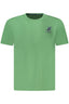 US GRAND Herren-T-Shirt mit kurzen Ärmeln, grün
