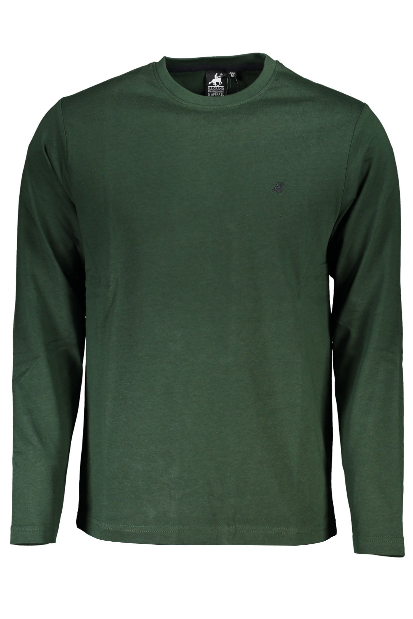 US GRAND Herren Langarm-T-Shirt, grün Grün