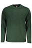 US GRAND Herren Langarm-T-Shirt, grün Grün