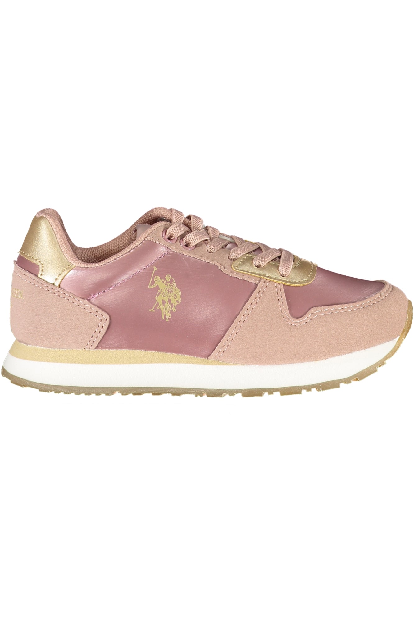 U.S. POLO ASSN. Kinder Sneaker – Sportschuhe mit, sportlich Rosa
