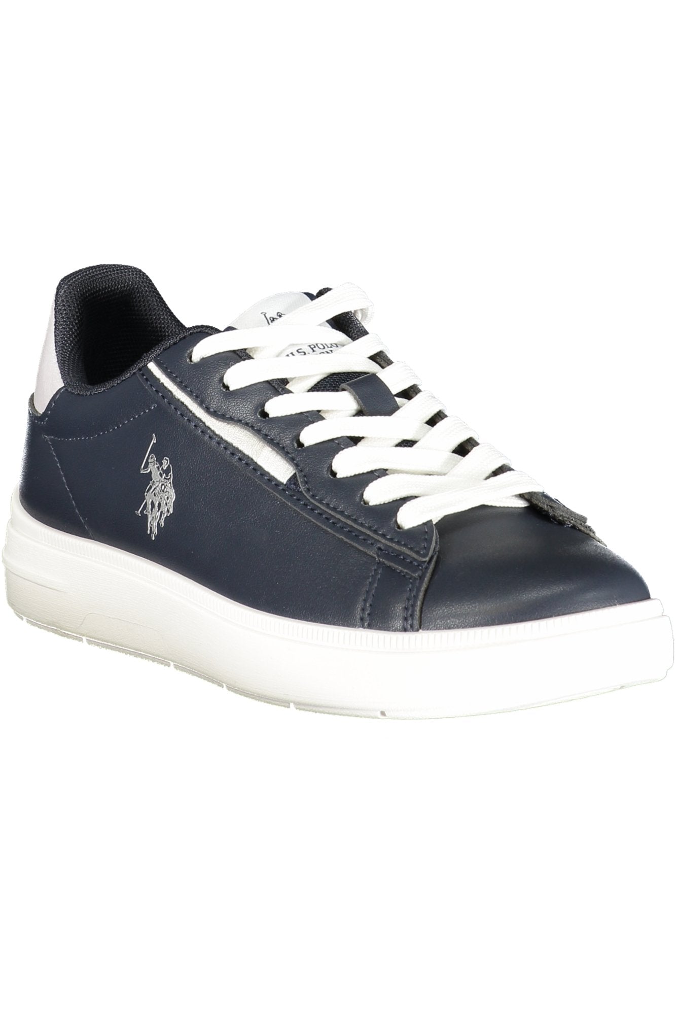 U.S. POLO ASSN. Damen Sneaker – Sportschuh mit Schnürsenkeln Blau
