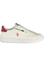 U.S. POLO ASSN. Herren Sneaker – Sportschuh mit, sportlich Weiß
