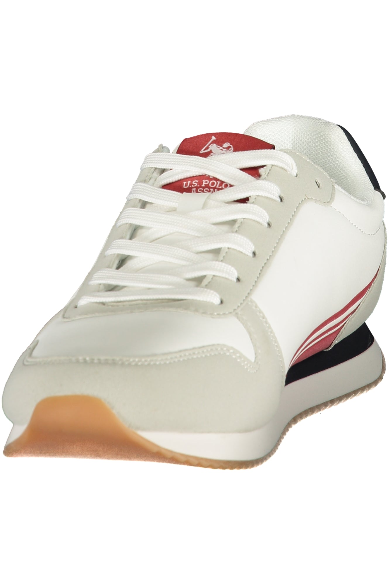 U.S. POLO ASSN. Herren Sneaker – Sportschuh mit, sportlich Weiß