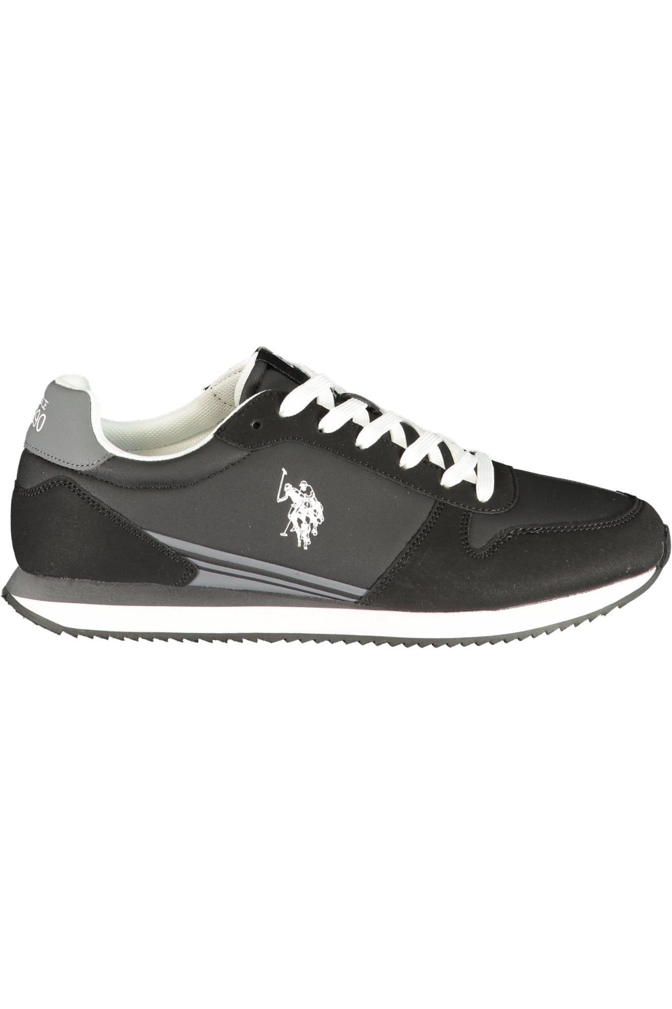 U.S. POLO ASSN. Herren Sneaker – Sportschuh mit, sportlich Schwarz