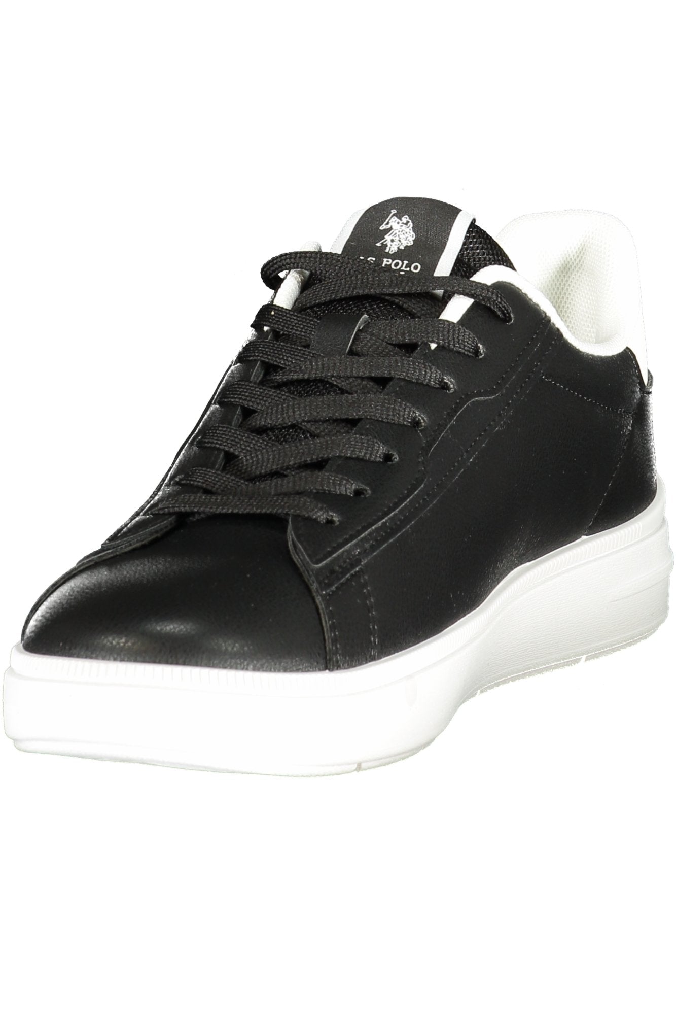 U.S. POLO ASSN. Herren Sneaker – Sportschuh mit, sportlich Schwarz